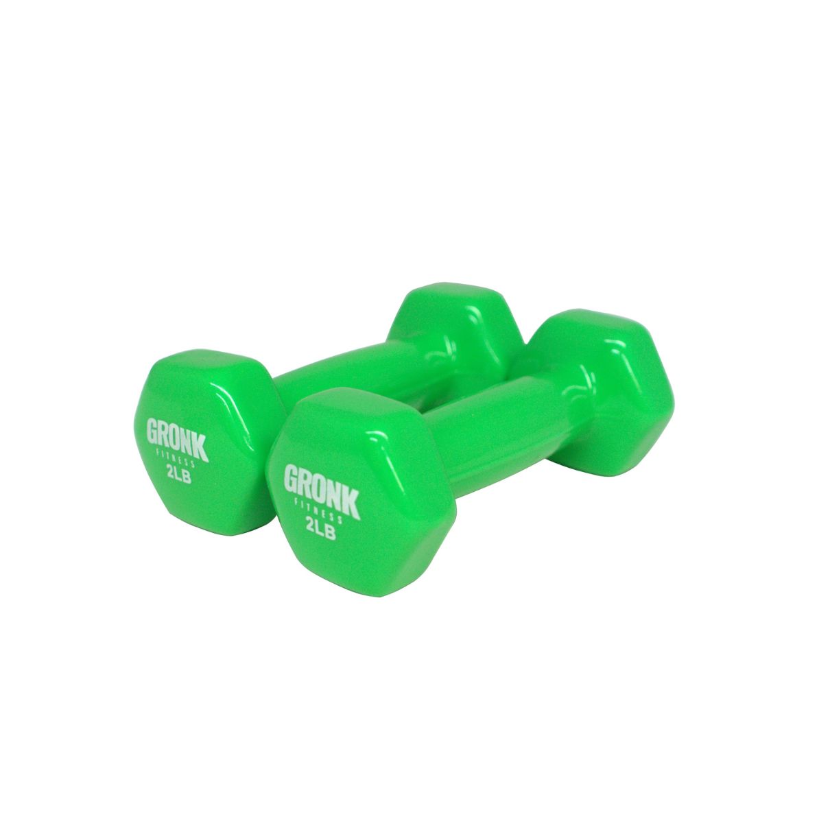 Gronk Fitness Vinyl Hex Dumbbells