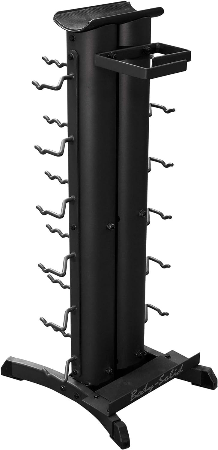 Body Solid Accessory Stand Holds 36 Items Body Solid Dumbell racks, power block stand, plate and bar storage, kettlebell racks, ball racks 5192PlC0QwL._AC_SL1500