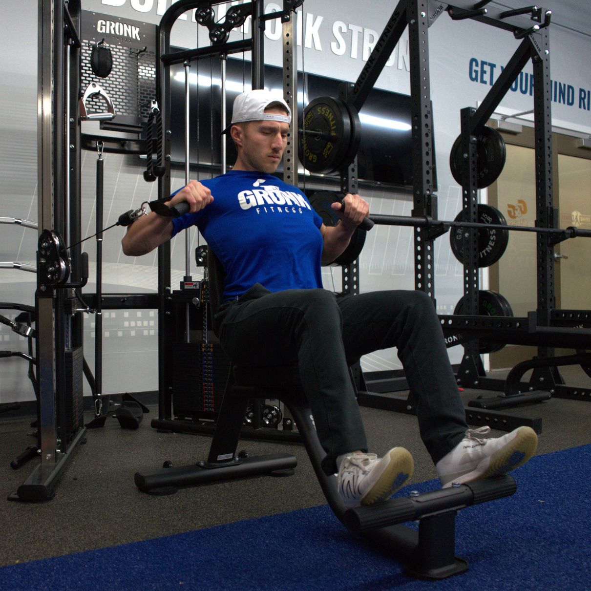 Gronk Fitness Utility Bench with Foot Support - Discontinued