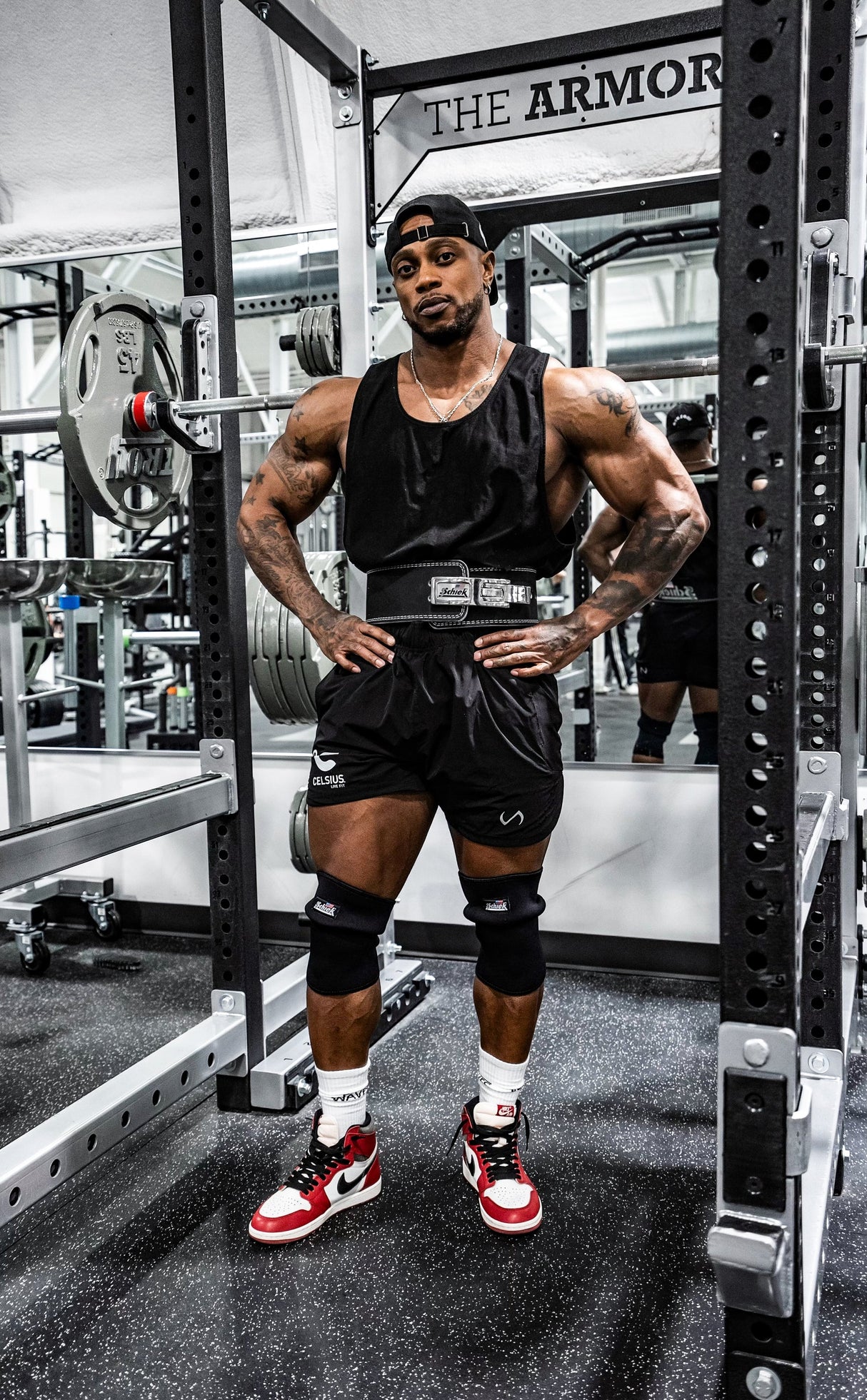 SCHIEK Model 1170CF Men's Knee Sleeves | Small Schiek Wearables; gloves, elbow sleeves, knee sleeves, dip belts, vests, ankle/wrist weights CA4FBCB0-4E5B-4EFA-9D7F-041D73955A09