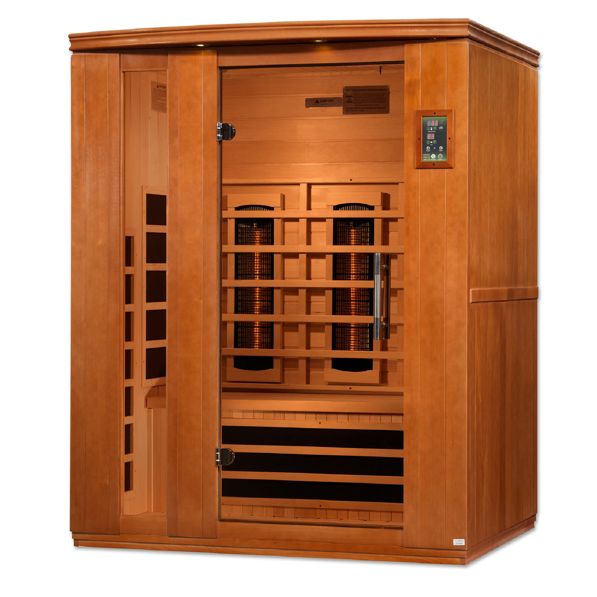 Dynamic Full Spectrum "Lugano" FAR Infrared Sauna with Hemlock Wood