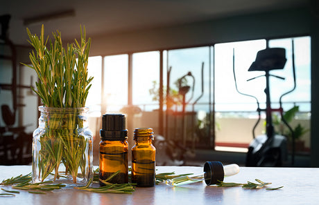 How to use aromathery for exercise, the top five essential oils for workouts