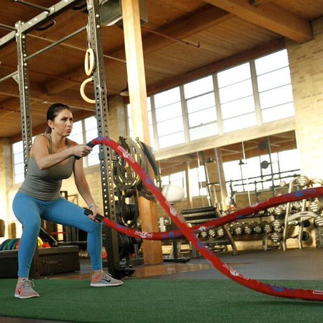 Battle Rope workouts beginner getting started with battle ropes