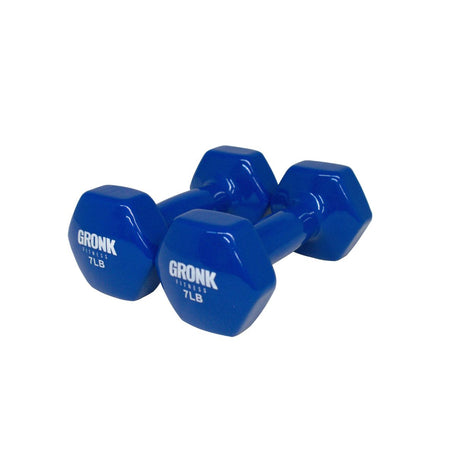 Gronk Fitness Vinyl Hex Dumbbells
