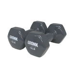 Gronk Fitness Vinyl Hex Dumbbells
