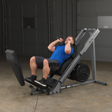 Body-Solid GLPH1100 Leg Press & Hack Squat - Discontinued Body Solid Home Gym, Small; Single stack or a-frame double stack (functional trainer). 5 functions or less 32525521-9d5c-ed11-834a-0af6a9949c45_GLPH1100_.
