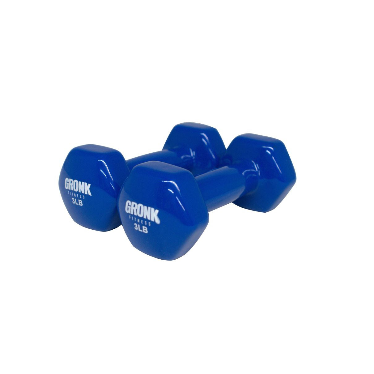 Gronk Fitness Vinyl Hex Dumbbells