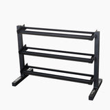 Body Solid 3 Tier Dumbbell Rack (Black) Default Title Body Solid Dumbell racks, power block stand, plate and bar storage, kettlebell racks, ball racks 86bede6f-52d4-f011-842e-0afff11ba501_BFDR10B_.