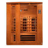 Dynamic Full Spectrum "Lugano" FAR Infrared Sauna  with Hemlock Wood