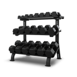 True FS-24 3-Tier Flat Tray Dumbbell Rack