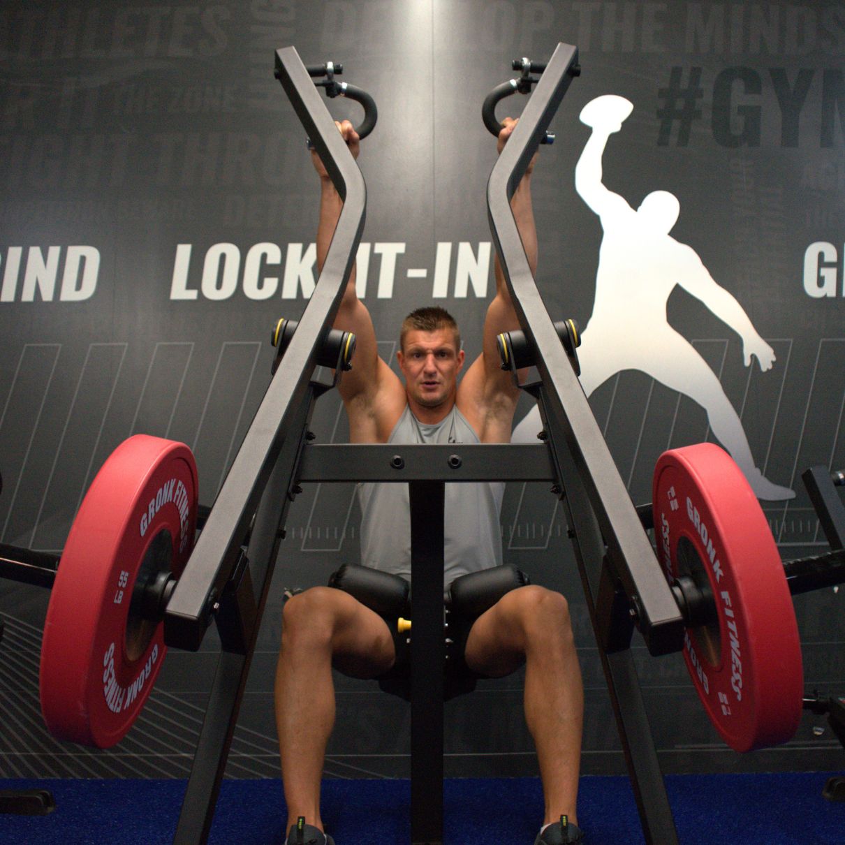 Gronk Fitness Plate Loaded Lat Pulldown - Discontinued