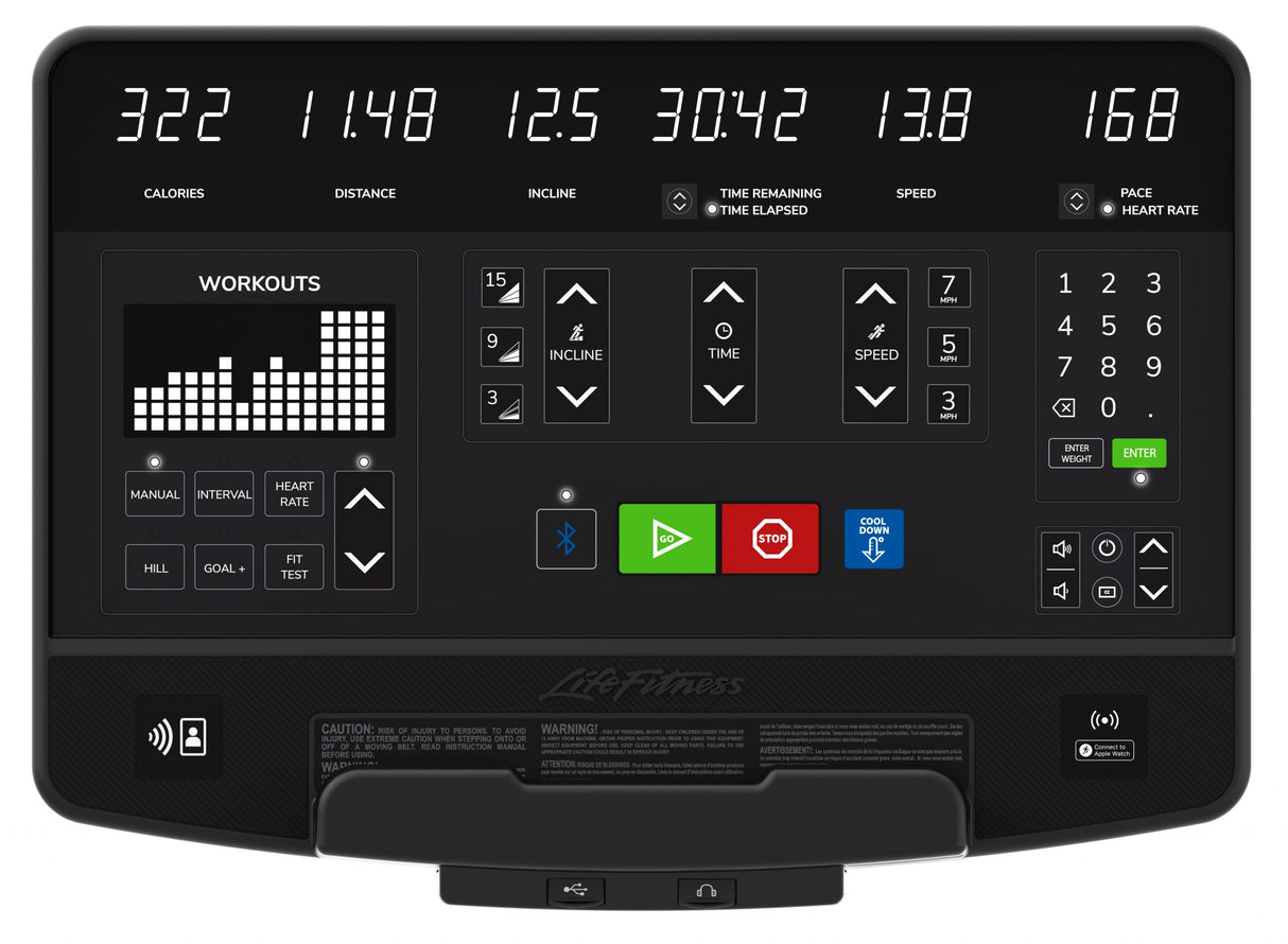 Life Fitness Aspire Commercial Treadmill with SL Console