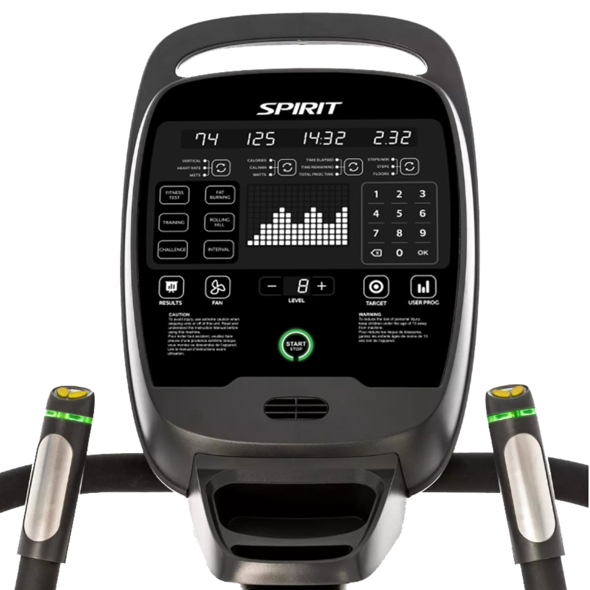 Spirit CSC900 Stairclimber with Firefighter Program