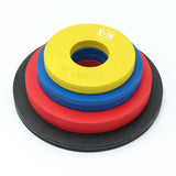 XM Competition Rubber Fractional Weight Plates -.25, .5, .75, & 1 Lb Pairs - 5 Lb Set
