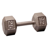 Body Solid Iron Hex Standard Dumbbell Gray