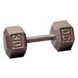 Body Solid Iron Hex Standard Dumbbell Gray