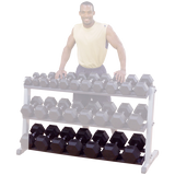 Optional 3rd tier Dumbbell Shelf for Rack (GDR60) - Discontinued