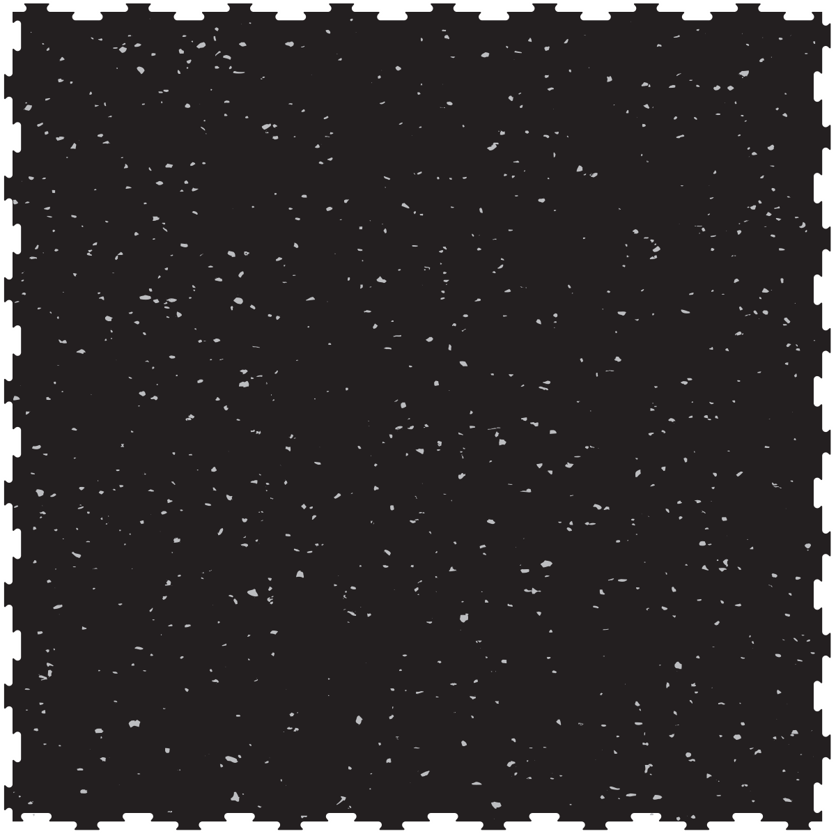 Interlocking Rubber Gym Floor Tiles Rec Surfaces Variant(s) - Size|Color MASSMatsGrey