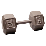Body Solid Iron Hex Standard Dumbbell Gray