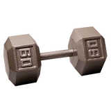 Body Solid Iron Hex Standard Dumbbell Gray