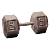 Body Solid Iron Hex Standard Dumbbell Gray
